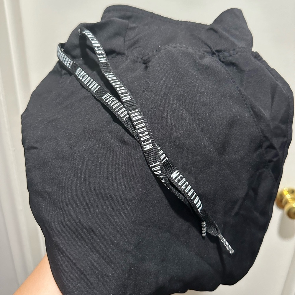 Black Medcoture Scrub Bottoms